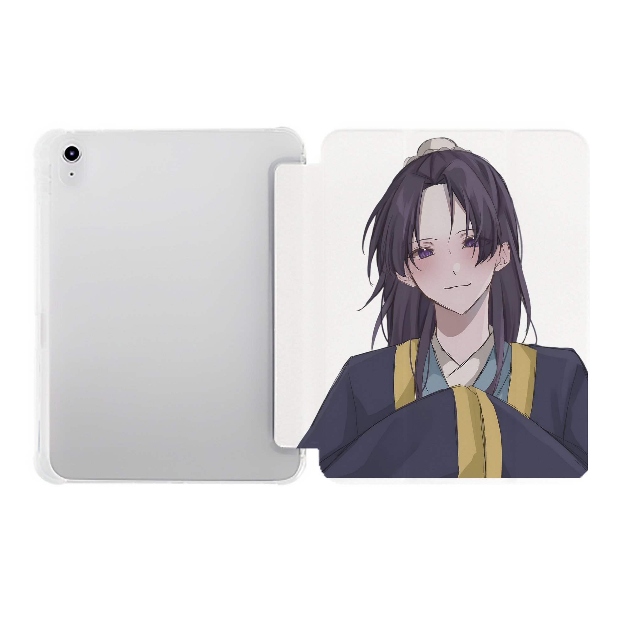 （画像用） 薬屋のひとりごと The Apothecary Diaries IPad ケース ペン収納付き 三つ折りスタンド PUレザー×シリコン 対応機種9.5/10.5/10.9インチ